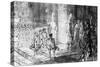 Swiss Guards and French Soldiers at the Vatican-Constantin Guys-Stretched Canvas
