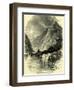 Swiss Lake Switzerland-null-Framed Premium Giclee Print