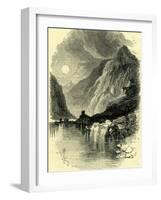 Swiss Lake Switzerland-null-Framed Giclee Print