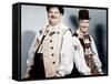 Swiss Miss, L-R: Oliver Hardy, Stan Laurel (AKA Laurel and Hardy), 1938-null-Framed Stretched Canvas