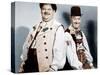 Swiss Miss, L-R: Oliver Hardy, Stan Laurel (AKA Laurel and Hardy), 1938-null-Stretched Canvas