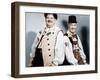 Swiss Miss, L-R: Oliver Hardy, Stan Laurel (AKA Laurel and Hardy), 1938-null-Framed Photo