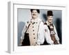 Swiss Miss, L-R: Oliver Hardy, Stan Laurel (AKA Laurel and Hardy), 1938-null-Framed Photo