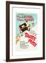 Swiss Miss, Stan Laurel, Oliver Hardy on US poster art, 1938-null-Framed Premium Giclee Print