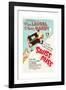 Swiss Miss, Stan Laurel, Oliver Hardy on US poster art, 1938-null-Framed Premium Giclee Print