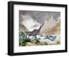 Swiss Mountain Landscape, 19th Century-John Ruskin-Framed Giclee Print