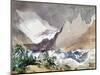 Swiss Mountain Landscape, 19th Century-John Ruskin-Mounted Giclee Print