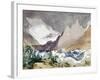 Swiss Mountain Landscape, 19th Century-John Ruskin-Framed Giclee Print