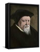 Swiss Religious Reformer Ulrich Zwingli-null-Framed Stretched Canvas