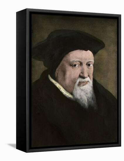 Swiss Religious Reformer Ulrich Zwingli-null-Framed Stretched Canvas