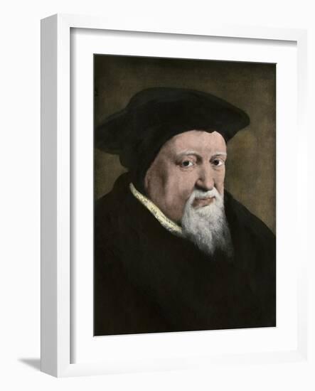 Swiss Religious Reformer Ulrich Zwingli-null-Framed Giclee Print