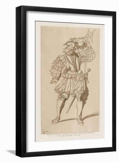 Swiss Soldier in La Garde Des Rois De France-Raphael Jacquemin-Framed Giclee Print