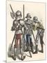 Swiss Soldiers, 15th C-null-Mounted Art Print