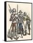 Swiss Soldiers, 15th C-null-Framed Stretched Canvas