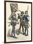 Swiss Soldiers, 15th C-null-Framed Art Print