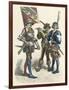 Swiss Soldiers, 15th C-null-Framed Art Print