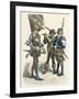 Swiss Soldiers, 15th C-null-Framed Art Print