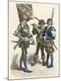 Swiss Soldiers, 15th C-null-Mounted Art Print