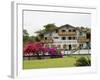 Swiss Style Hotel and Restaurant Near Nuevo Arenal, Costa Rica, Central America-R H Productions-Framed Photographic Print