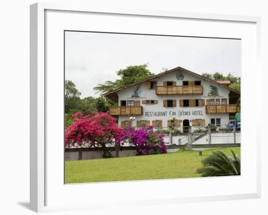 Swiss Style Hotel and Restaurant Near Nuevo Arenal, Costa Rica, Central America-R H Productions-Framed Photographic Print