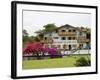 Swiss Style Hotel and Restaurant Near Nuevo Arenal, Costa Rica, Central America-R H Productions-Framed Photographic Print