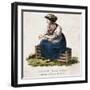 Swiss Woman, C1825-Edouard Henry Theophile Pingret-Framed Giclee Print