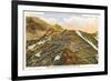 Switchbacks up Pike's Peak, Colorado-null-Framed Premium Giclee Print