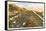 Switchbacks up Pike's Peak, Colorado-null-Framed Stretched Canvas