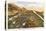 Switchbacks up Pike's Peak, Colorado-null-Stretched Canvas