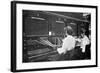 Switchboard Operators at Work, Early 20th Century-null-Framed Giclee Print