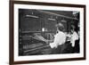 Switchboard Operators at Work, Early 20th Century-null-Framed Giclee Print