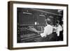 Switchboard Operators at Work, Early 20th Century-null-Framed Giclee Print