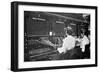 Switchboard Operators at Work, Early 20th Century-null-Framed Giclee Print