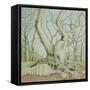 Swithland Oak, 2014-Ann Brain-Framed Stretched Canvas
