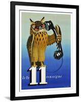 Switz 1921 Phone Co-Vintage Lavoie-Framed Giclee Print