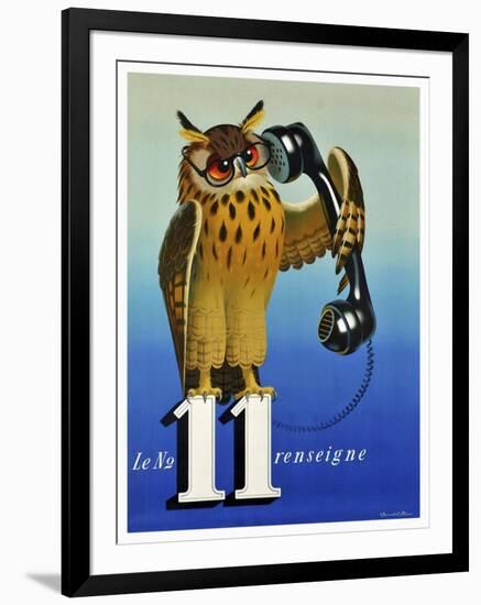 Switz 1921 Phone Co-Vintage Lavoie-Framed Giclee Print