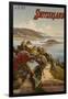 Switzerland Across the Jura, circa 1910-Hugo F, D'alesi-Framed Giclee Print