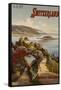 Switzerland Across the Jura, circa 1910-Hugo F, D'alesi-Framed Stretched Canvas