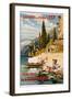 Switzerland and Italy Via St, Gotthard (Suisse Et Italie Par Le St Gothard), 1907-G. Krallt-Framed Giclee Print