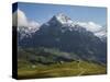 Switzerland, Bern Canton, First, the Wetterhorn-Jamie And Judy Wild-Stretched Canvas