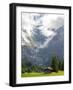 Switzerland, Bern Canton, Grindelwald, Barns Near First-Jamie And Judy Wild-Framed Photographic Print