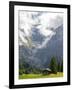 Switzerland, Bern Canton, Grindelwald, Barns Near First-Jamie And Judy Wild-Framed Photographic Print