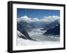 Switzerland, Bern Canton, Jungfraujoch, Aletsch Glacier-Jamie And Judy Wild-Framed Photographic Print