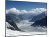 Switzerland, Bern Canton, Jungfraujoch, Aletsch Glacier-Jamie And Judy Wild-Mounted Photographic Print