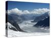 Switzerland, Bern Canton, Jungfraujoch, Aletsch Glacier-Jamie And Judy Wild-Stretched Canvas