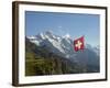 Switzerland, Bern Canton, Mannlichen, the Jungfrau-Jamie And Judy Wild-Framed Photographic Print