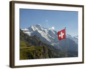 Switzerland, Bern Canton, Mannlichen, the Jungfrau-Jamie And Judy Wild-Framed Photographic Print