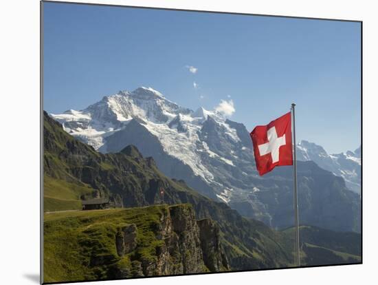 Switzerland, Bern Canton, Mannlichen, the Jungfrau-Jamie And Judy Wild-Mounted Photographic Print