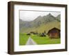 Switzerland, Bern Canton, Murren, Chalets and Barns in Alpine Environment-Jamie And Judy Wild-Framed Photographic Print