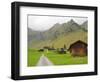 Switzerland, Bern Canton, Murren, Chalets and Barns in Alpine Environment-Jamie And Judy Wild-Framed Photographic Print